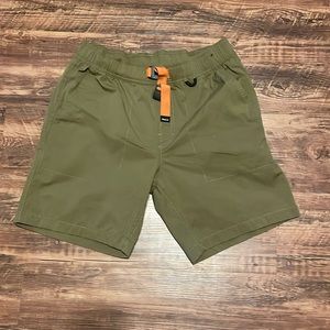 Green RVCA shorts